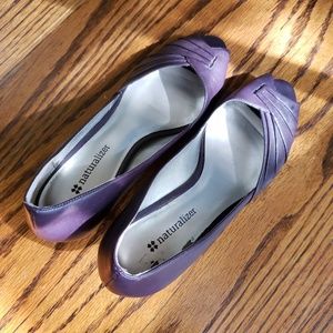 Purple Naturalizer Heels, 7.5